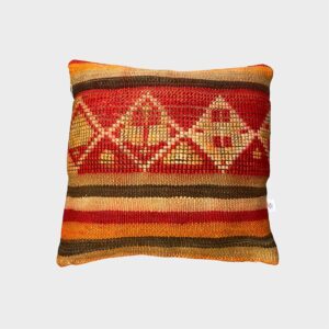 Pudebetræk af vintage tæppe SAHARA DESERT 38x38 Motiv 1